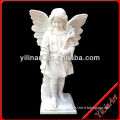 Marble Stone Sweet Little Angel Statue YL-R440